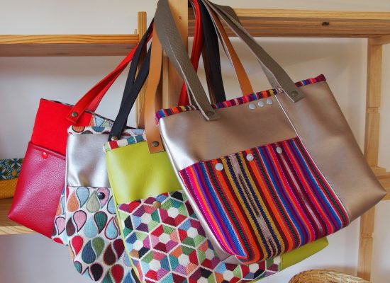 sac création couleurs coutures